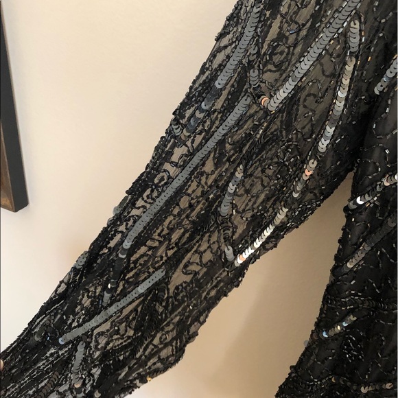 Gorgeous Beaded Sténay Top - Picture 3 of 7